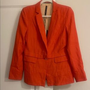 W118 by Walter Baker Vibrant Orange Blazer